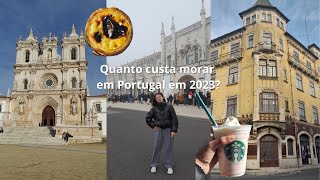 QUANTO CUSTA MORAR SOZINHA EM PORTUGAL 2023 [upl. by Nalaf]