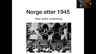 Historie VG3 Norge etter 1945 Etter 2verdenskrig [upl. by Sucirdor]