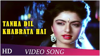 Tanha Dil Ghabrata Hai  Tyagi 1992  Bhagyashree  Himalaya  Bappi Lahiri Hits  Hindi Songs [upl. by Dnomasor]