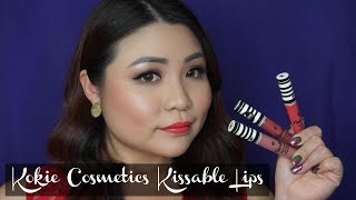 KOKIE COSMETICS KISSABLE LIPS [upl. by Fishbein919]