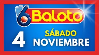 Resultados del BALOTO REVANCHA del sabado 4 de NOVIEMBRE de 2023 💫✅💰 [upl. by Akciret]