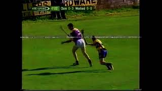 2002 Hurling Qualifer Wexford v Clare [upl. by Nairbo321]