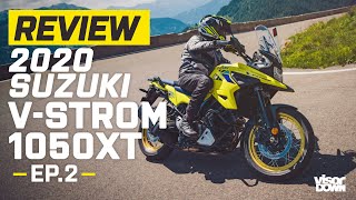 2020 Suzuki VStrom 1050XT Review  Visordowncom [upl. by Eliezer]