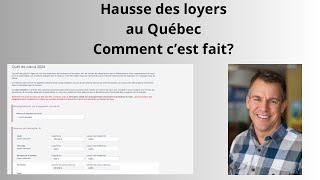 Hausse des loyers au Québec Comment cest fait [upl. by Hartwell]