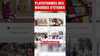 Meilleures plateformes de recherche de bourses d’études [upl. by Ruff]