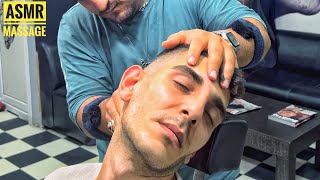 ASMR MASSAGE SLEEP • Magic Fingers at Workheadhairneckbackcrackface [upl. by Schmidt549]