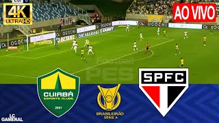 CUIABÁ X SÃO PAULO  AO VIVO COM IMAGENS  BRASILEIRÃO 2024 ⚽ ASSISTIR JOGO AO VIVO HOJE [upl. by Embry886]