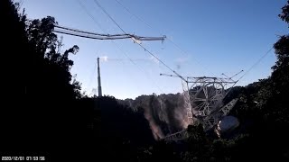 Arecibo collapse part 1 [upl. by Jeana]