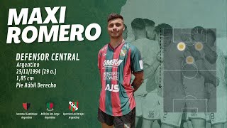 Maximiliano Romero  Defensa Central  Sportivo Las Parejas Highlights 2023 [upl. by Kilan]