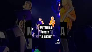 Con TODO y RITMO 💃 METALLICA🤘 tocó quotLA CHONAquot🤣 en su CONCIERTO en CDMX 🤩 [upl. by Shaw]