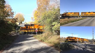 Chasing TPW 5010 and TPW 5015 between Logansport Indiana and Monticello Indiana [upl. by Arihsaj]