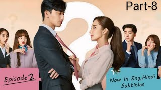 Whats Wrong With Secretary Kim  Episode2 Part8 Hindi Dubbed  Park Minyoung amp Park Seojoon [upl. by Ahsiened]