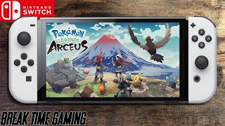 Pokemon Legends Arceus  Nintendo Switch OLED Gameplay [upl. by Enived]