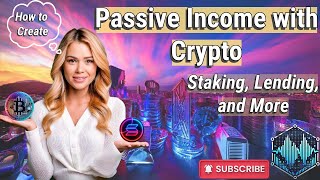 How to Create Passive Income with Crypto Staking Lending and More [upl. by Nehttam]