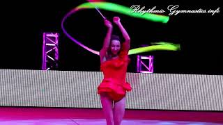 Viktoriya Mazur Gala Euskalgym 2017 Rhythmic Gymnastics Info [upl. by Ilyse]