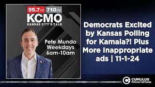 Democrats Excited by Kansas Polling for Kamala Plus More Inappropriate ads  11124 [upl. by Letta]