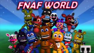 FNaF World OST  Stone Cold Final Boss Theme Extended [upl. by Crandell713]