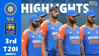 India vs Sri Lanka 3rd T20I Highlights  Ind tour of SL 2024  indvssrilanka [upl. by Gussi521]