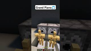 Grand Piano🎵 minecraft shorts [upl. by Apul]