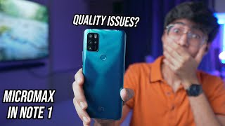 Micromax IN Note 1 Mini REVIEW🔥 WATCH THIS Before Buying [upl. by Conrado]