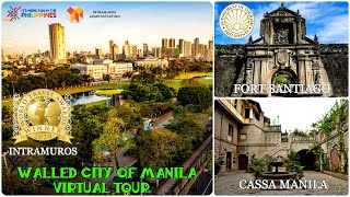 Intramuros Fort Santiago and Casa Manila Virtual Tour Old City of Manila 2020  ASEAN Tourism [upl. by Gifford]