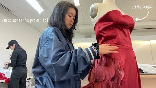 a REALISTIC week in my life  parsons school of design art school vlog fashion design student [upl. by Casia]