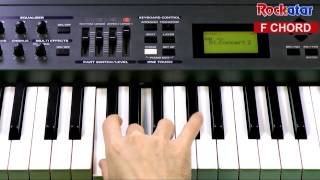 F chord on Keyboard [upl. by Bengt]