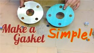 How to make a gasket  SIMPLE [upl. by Octavius]