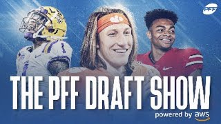 PFF Draft Show Round 1  PFF [upl. by Elaen]