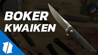 10 Boker Kwaiken EDC Knives  The Knife Table Ep1 [upl. by Eceeryt]