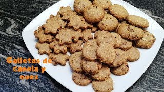 GALLETAS DE CANELA Y NUEZ  PASO A PASO  Yaely Ortiz [upl. by Hana]