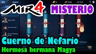 MIR4 Misterio 12  Cuerno de Nefario  Hermosa hermana Magya [upl. by Letty]