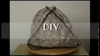 DIY  Tornazsák  Gym bag [upl. by Aloise]