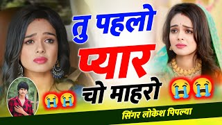 तू पहलों प्यार चो मारो😭Lokesh Piplya Meena Geet Dj Remix🤪New Meenawati Jakhami Love Story Song 2025 [upl. by Anrahs626]