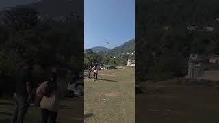 Client from Delhi did paragliding in Dharamshala [upl. by Okoy]