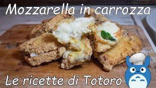 Mozzarella in carrozza napoletana  Ricetta Originale Facile e veloce [upl. by Denten]