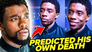 Chadwick Boseman PREDICTED His Own Death In Black Panther 2 [upl. by Georgeanne828]