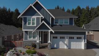 Pacific Homes First Shawnigan Package Drone Footage [upl. by Assi165]