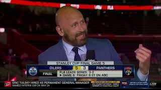 NHL Tonight reacts to the Edmonton Oilers Game 5 win  18062024 [upl. by Anairol]