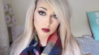 GRWM Autumn makeup and berry lip ft Morphe 35T palette [upl. by Leisam]