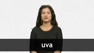 How to pronounce UVA in Latin American Spanish [upl. by Zorine]