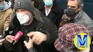 Philippe Etchebest à la manifestation des professions sacrifiées du covid Paris 14122020 [upl. by Danielson]