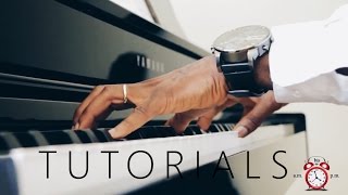 Alabaster box piano tutorial  Cece Winans  am bis pm TUTORIAL [upl. by Nodlehs]