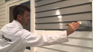 Painting weatherboards with Resene HiGlo Sonics or Lumbersider [upl. by Ramon66]