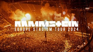 Rammstein  Europe Stadium Tour 2024 Tickets on sale now [upl. by Aneema]