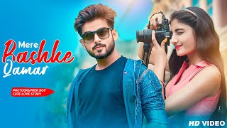 Mere Rashke Qamar  Junaid Asghar  Cute Love Story  New Hindi Song 2022  Lockdown Store [upl. by Caasi]