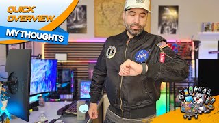 CORIRESHA NASA Bomber Jacket Review Slim Fit and Stylish [upl. by Concepcion5]