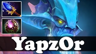 YapzOr 7300 MMR Plays Leshrac WITH AGUANIMS AND OCTARINE  Dota 2 [upl. by Karlen]