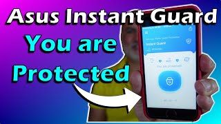 Asus router Instant Guard Protect your WIFI connection with One click VPN [upl. by Yraeht]