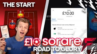 THE START  SoRare £10 Road To Glory 1 [upl. by Heppman135]